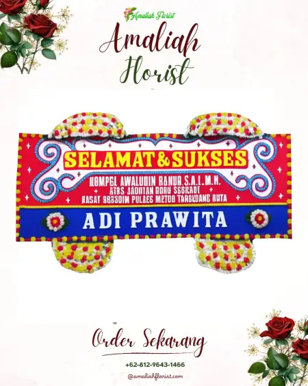 Papan Bunga Ucapan Selamat Pedurungan Lor